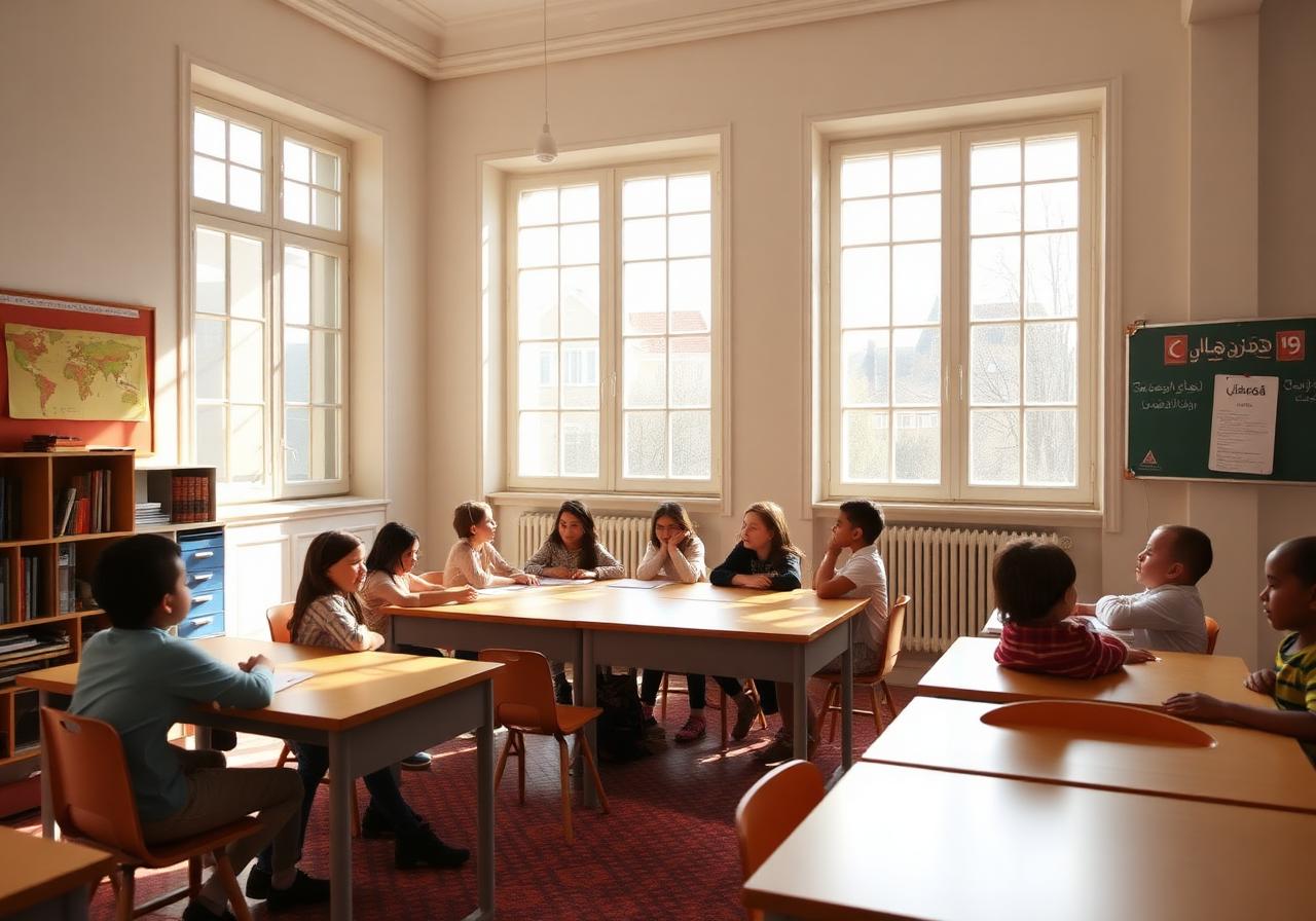 Salle de classe AWLEDNA
